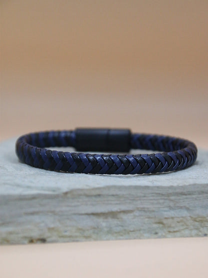BLUE-BLACK BLEND BRACELET FOR MEN