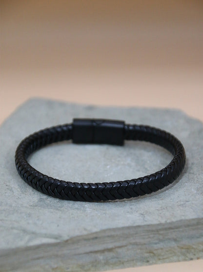BLACK FUSION BRACELET FOR MEN