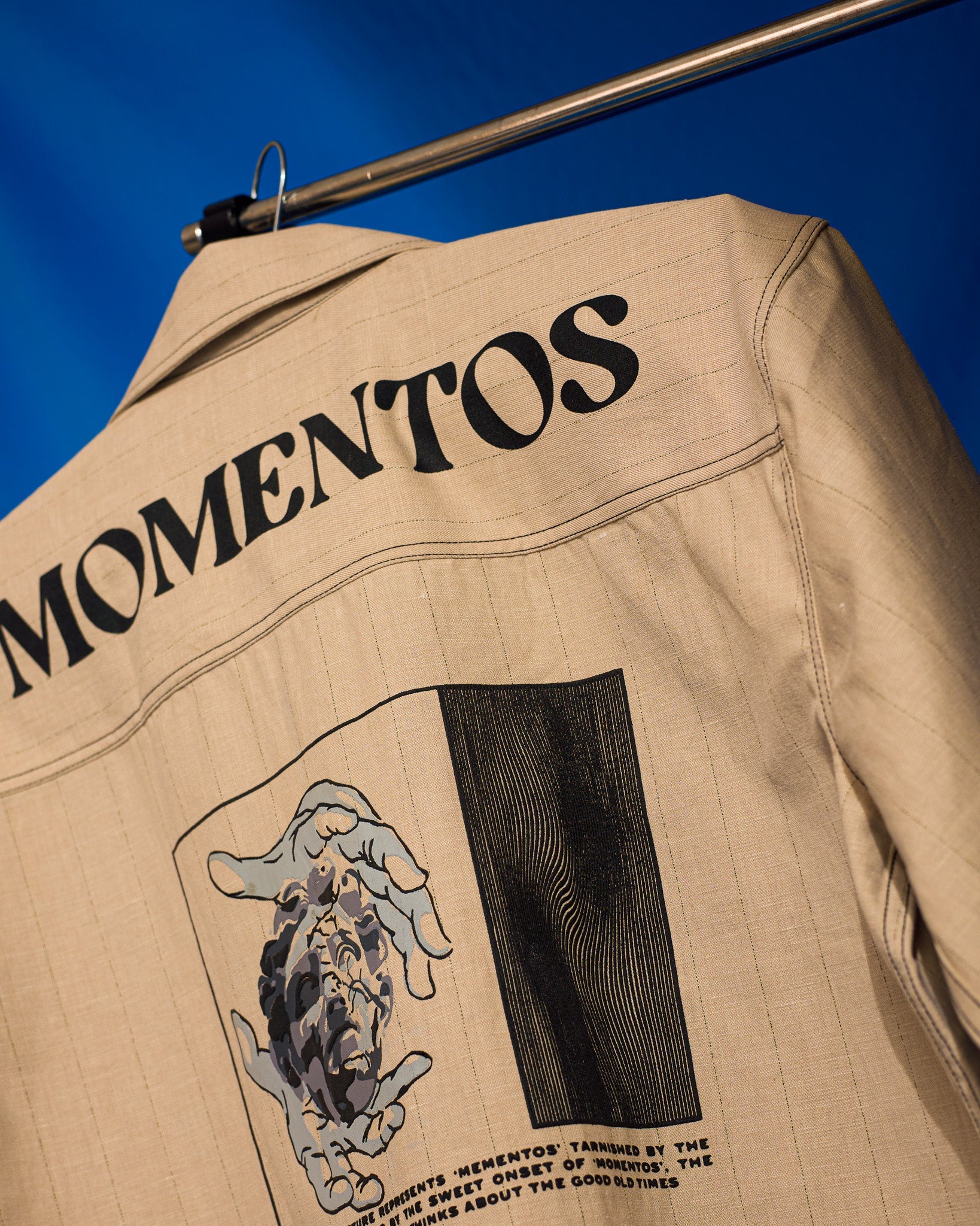 MOMENTOS LINEN BOWLING SHIRT