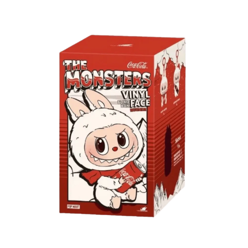 Pop Mart Labubu The Monsters Coca Cola Series Vinyl Face Single Blind Box Pack of 1