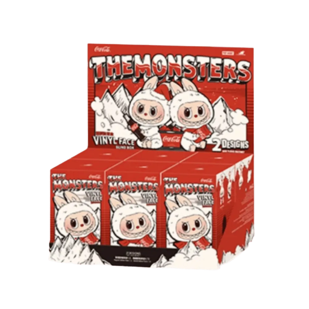 Pop Mart Labubu The Monsters Coca Cola Series Vinyl Face Sealed Case (6 Blind Box) Pack of 6