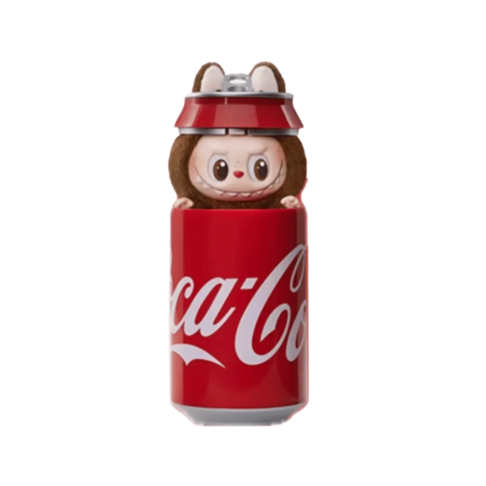 Pop Mart Labubu The Monsters Coca Cola Series Mysterious Guest Vinyl Plush Figure Pack of 1