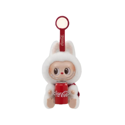 Pop Mart Labubu The Monsters Coca Cola Series Happy Factor Vinyl Plush Figure Pack of 1