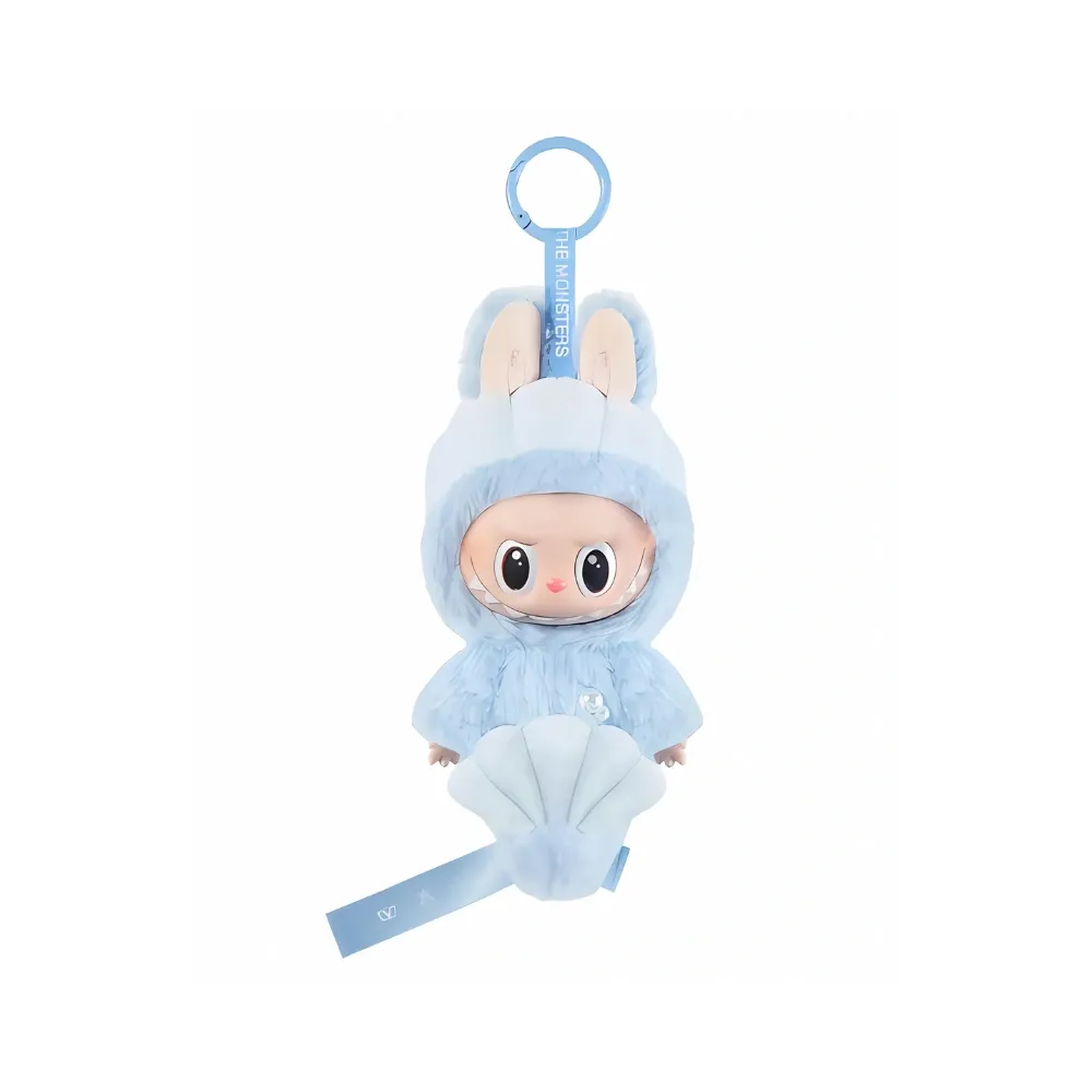 Pop Mart Labubu Hide and Seek In Singapore Series Vinyl Plush Doll Pendant Pack of 1