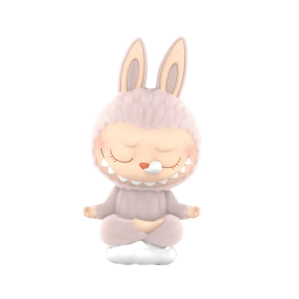 Pop Mart THE MONSTERS Labubu Lazy Yoga Series Sleeping Figure Pack of 1