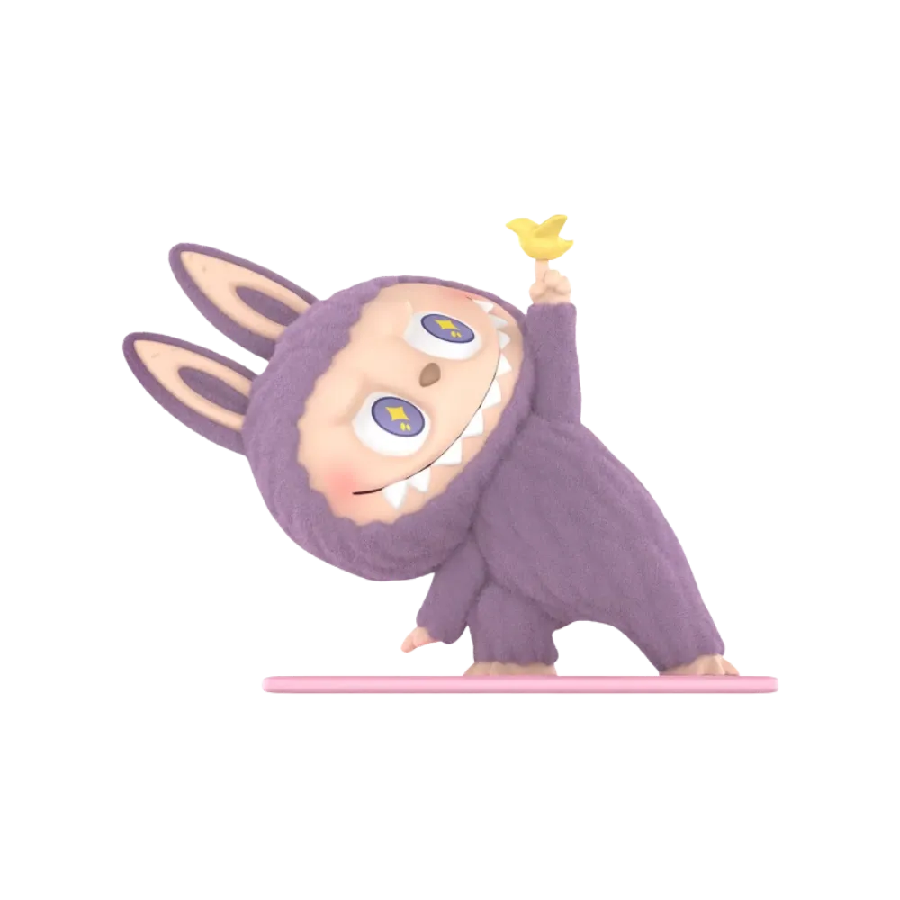 Pop Mart THE MONSTERS Labubu Lazy Yoga Series Little Bird Figure Pack of 1