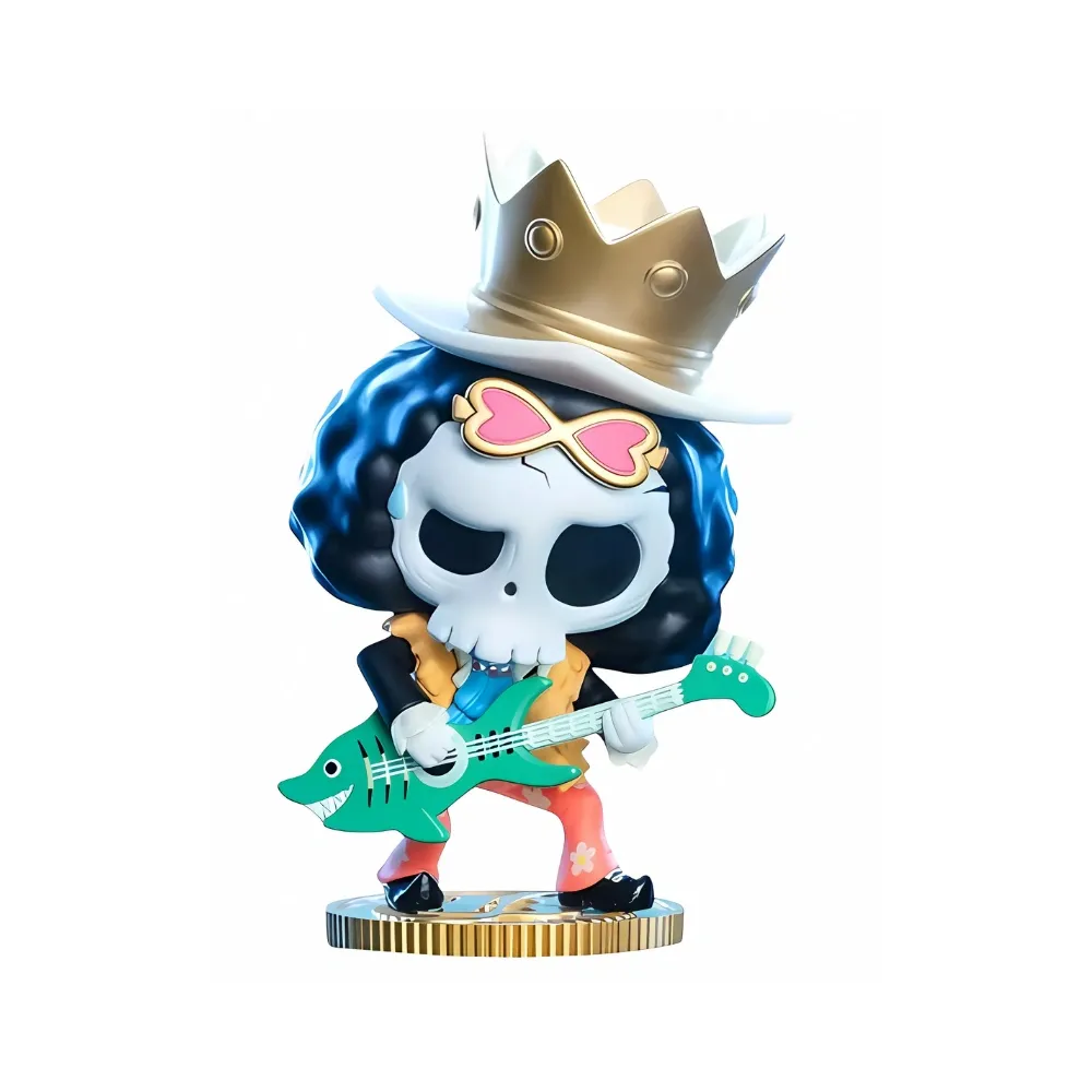 Pop Mart Labubu The Monsters x One Piece Series Brook Figure Pack of 1
