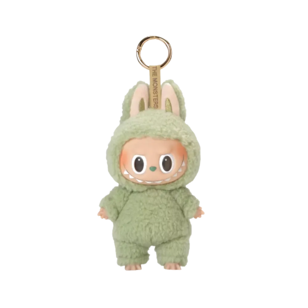 Pop Mart Labubu The Monsters Tasty Macarons Green Grape Vinyl Plush Pendant One Size