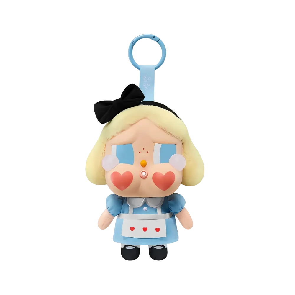 Pop Mart CryBaby Crying Again Series She's Alice Vinyl Face Plush ...