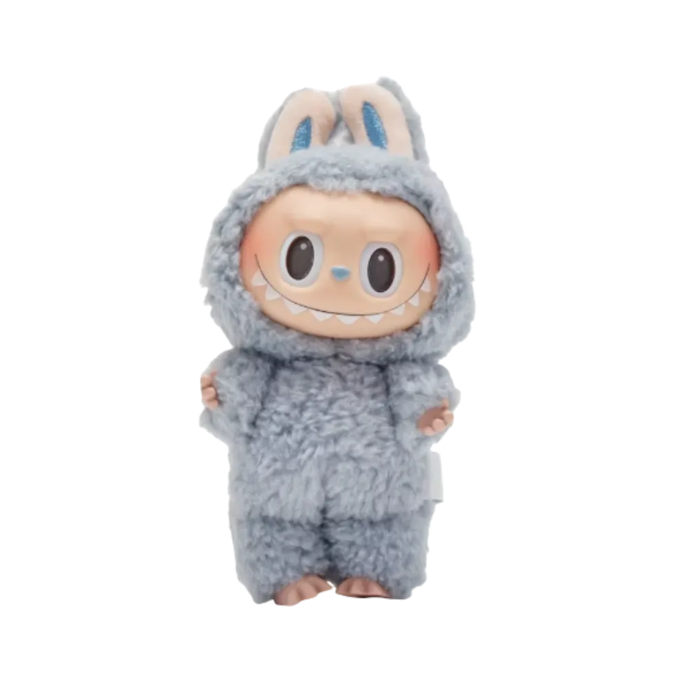 Pop Mart Labubu The Monsters Tasty Macarons Sea Salt Cocount Vinyl Plush Pendant One Size