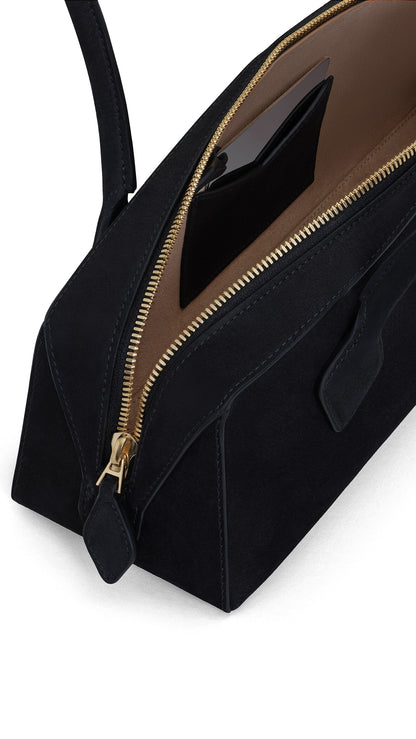Alaïa Le Teckel Medium Bag In Nubuck