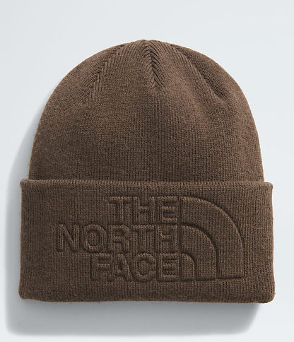 The North Face Urban Embossed Beanie TNF Black White Dune Smokey Brown