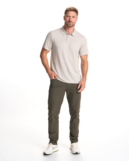 Vuori Knit Twill Polo
