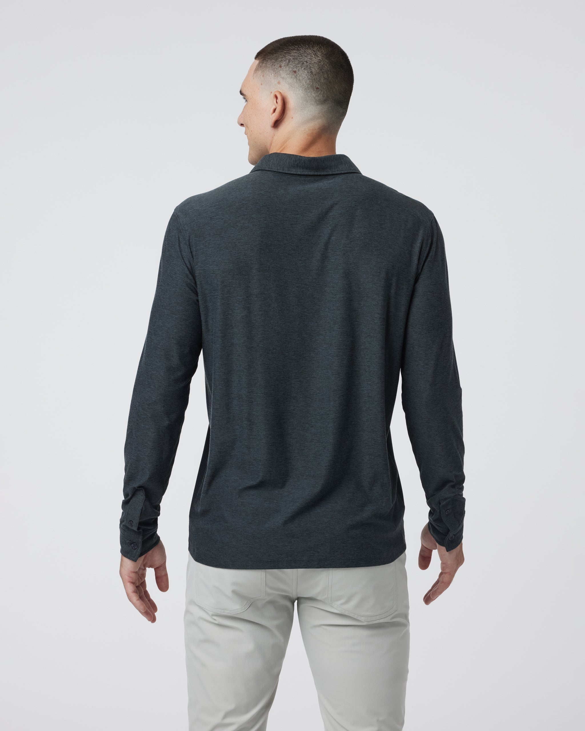 Vuori Long Sleeve Strato Tech Polo