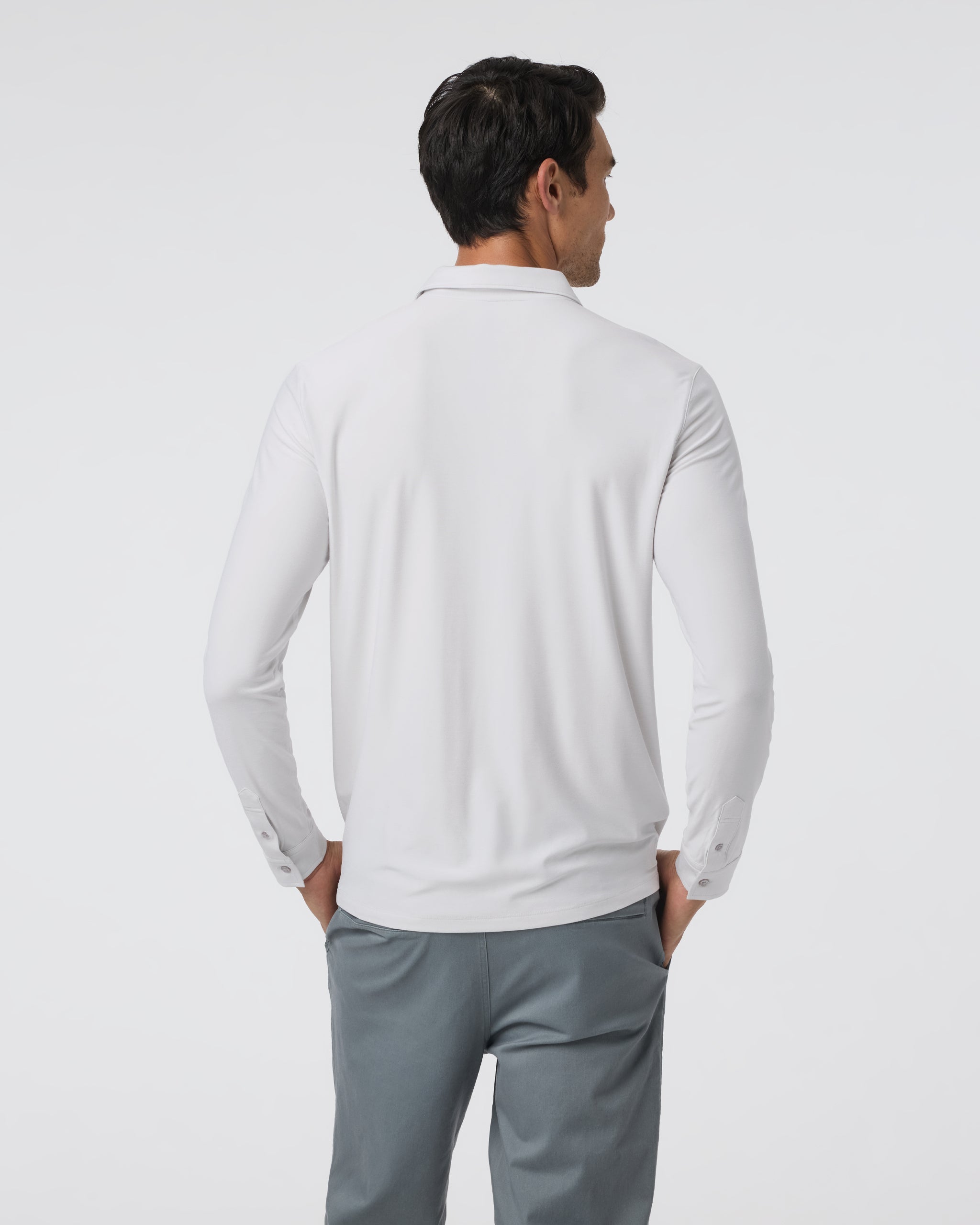 Vuori Long Sleeve Strato Tech Polo