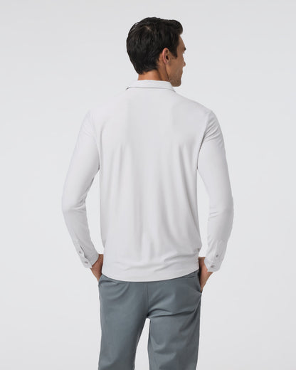 Vuori Long Sleeve Strato Tech Polo