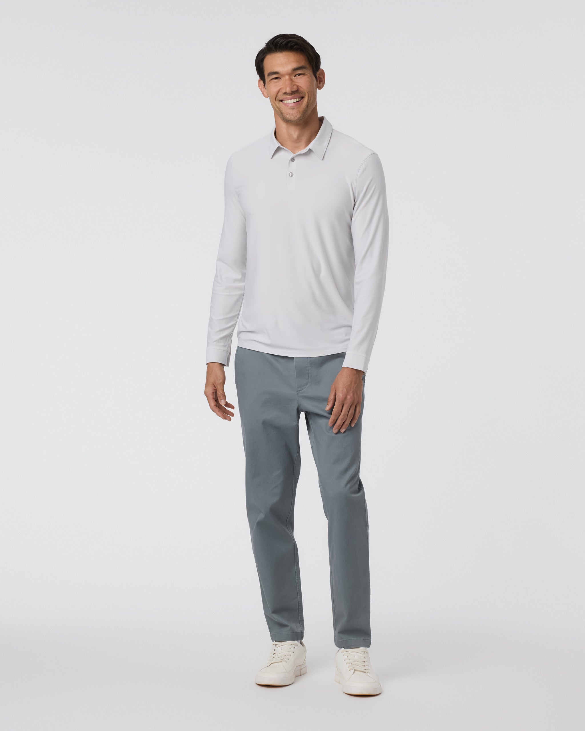 Vuori Long Sleeve Strato Tech Polo