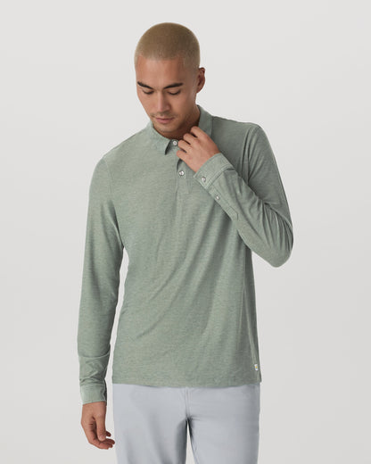 Vuori Long Sleeve Strato Tech Polo