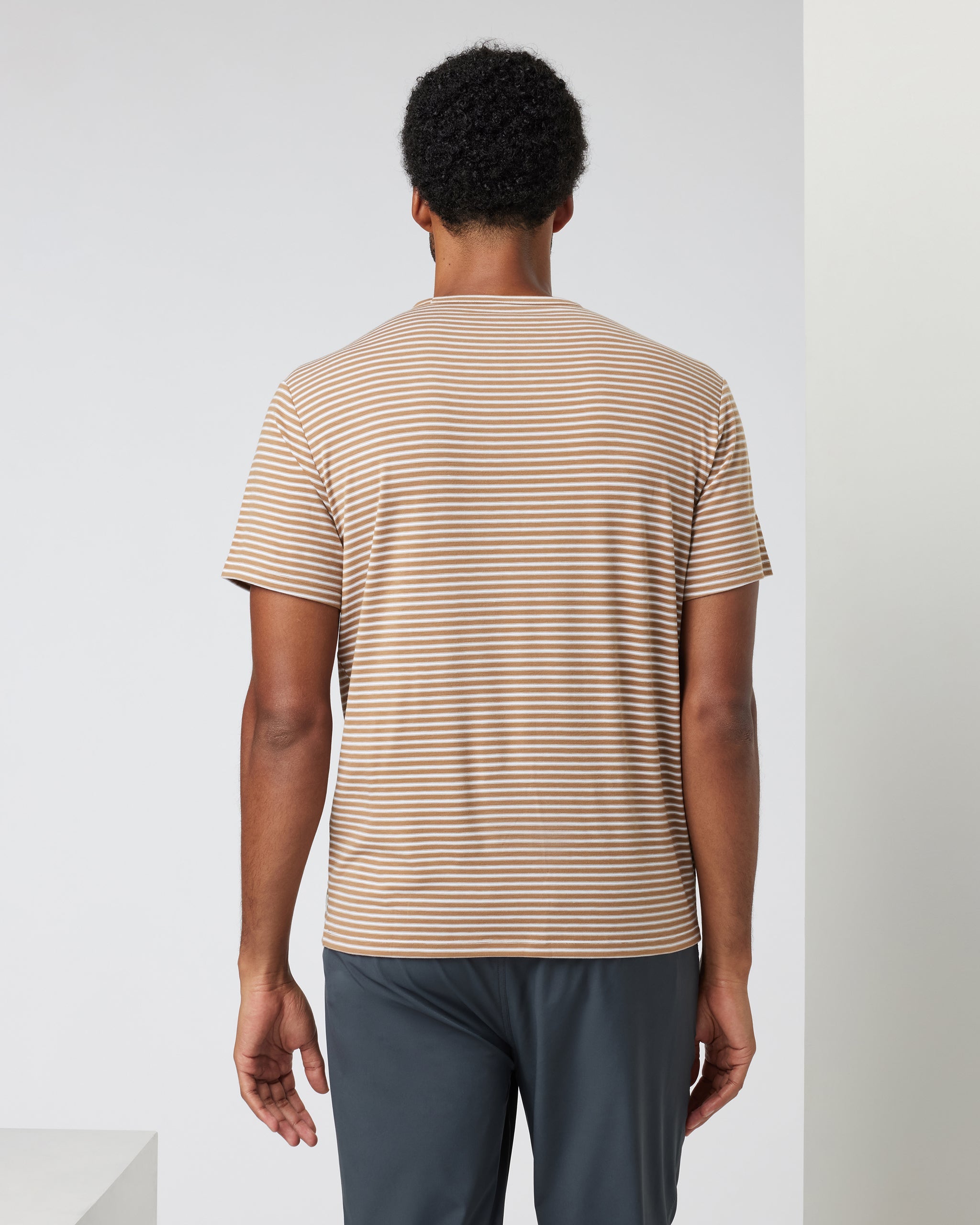 Vuori Short Sleeve Current Stripe Tee