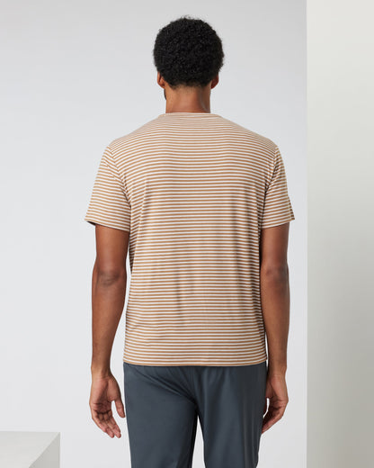 Vuori Short Sleeve Current Stripe Tee