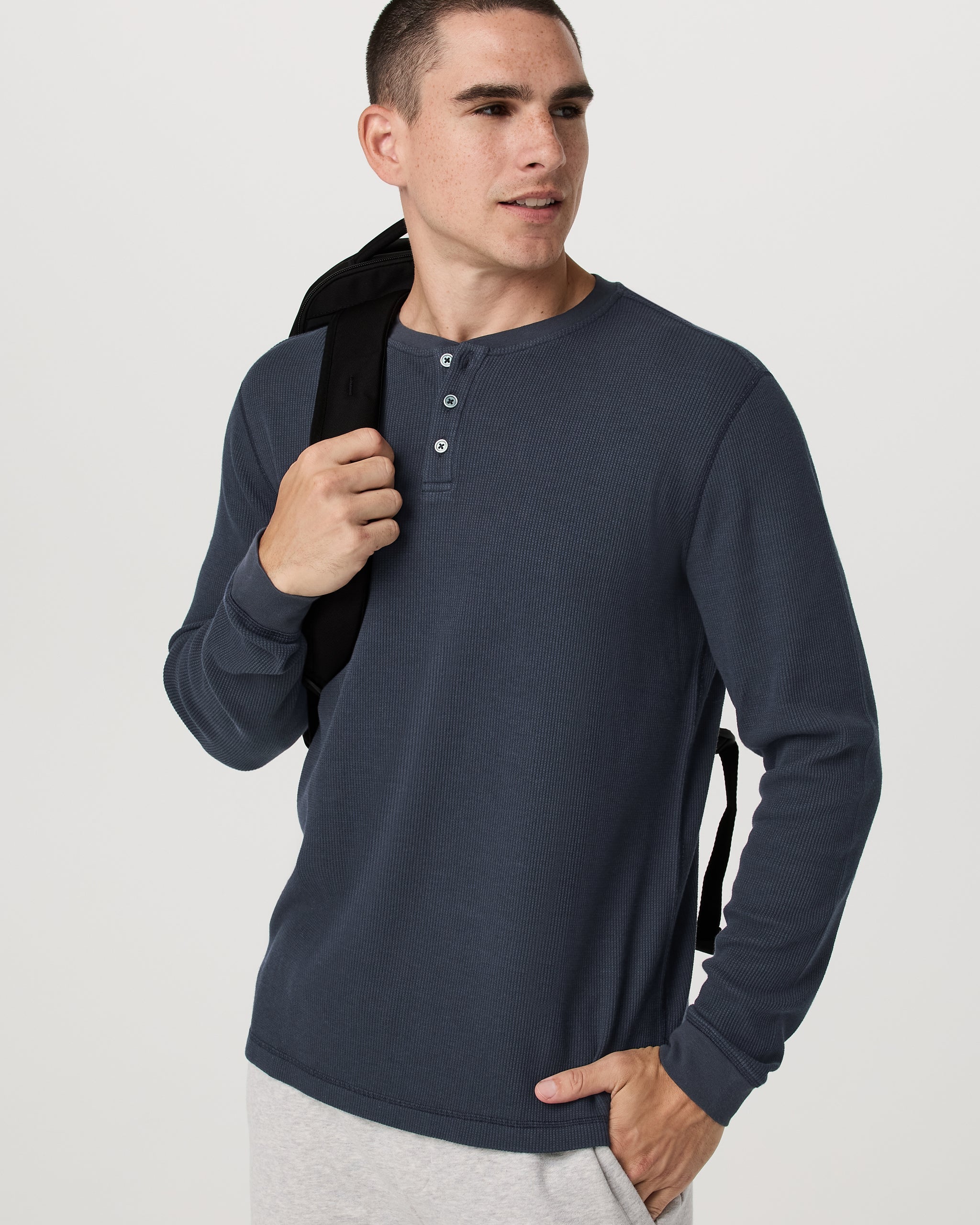Vuori Waffle Henley