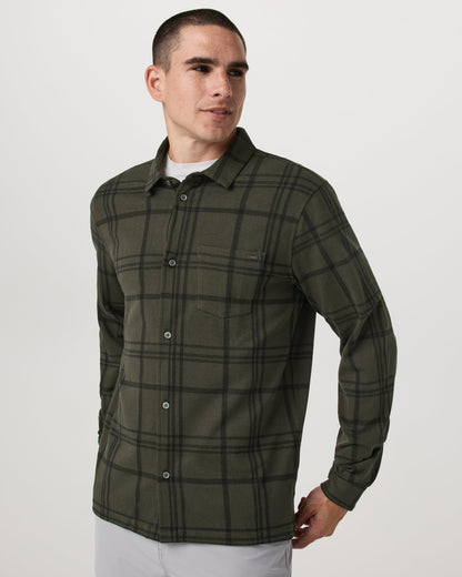 Vuori Seaview Plaid Button Down Shirt
