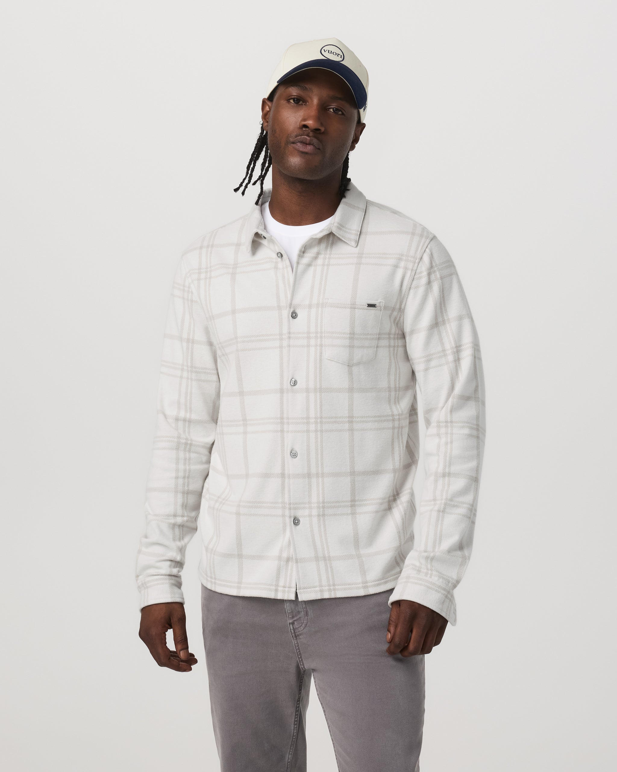 Vuori Seaview Plaid Button Down Shirt