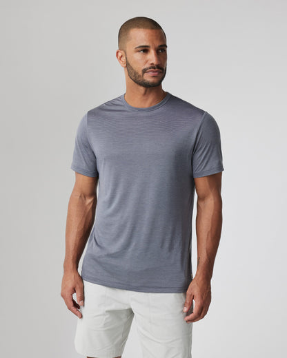 Vuori Short Sleeve Marina Stripe Tee