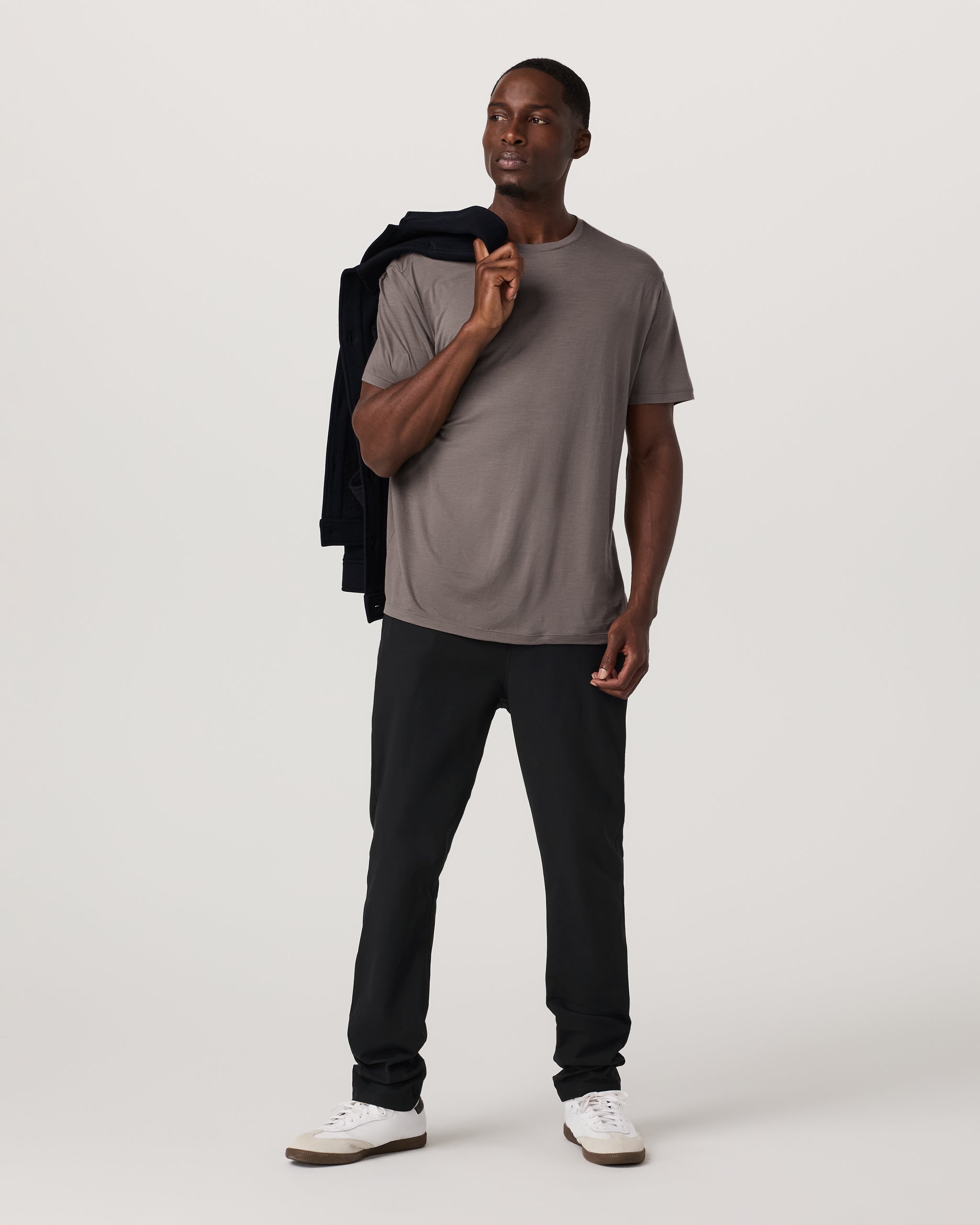 Vuori Short Sleeve Merino Wool Tee