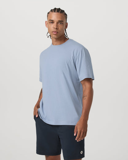 Short Sleeve Vuori Heavyweight Cotton Tee Relaxed Fit