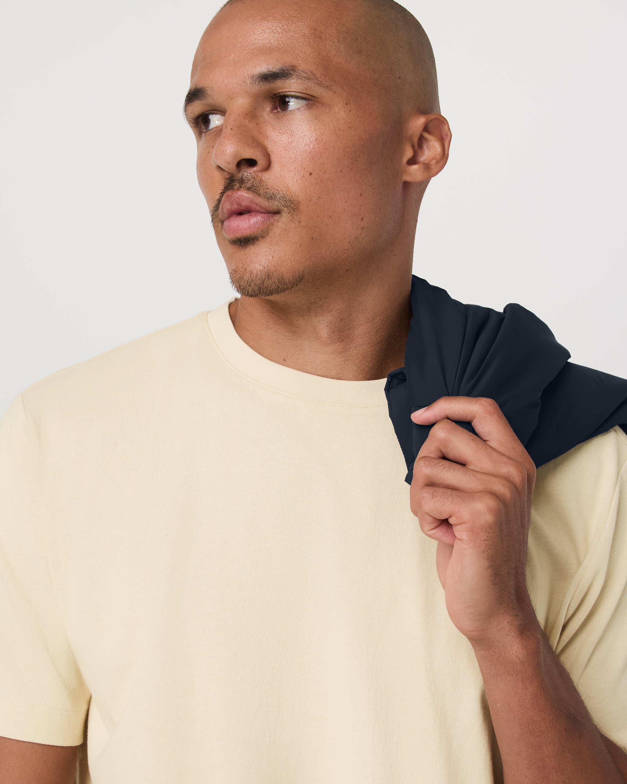 Short Sleeve Vuori Heavyweight Cotton Tee Relaxed Fit