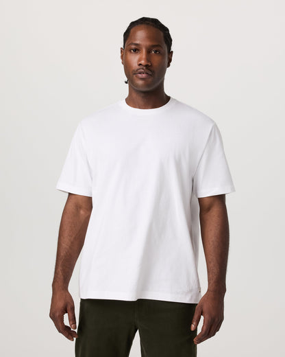 Short Sleeve Vuori Heavyweight Cotton Tee Relaxed Fit