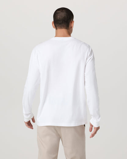 Long Sleeve Vuori Heavyweight Cotton Tee Relaxed Fit