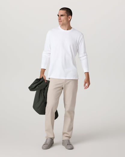 Long Sleeve Vuori Heavyweight Cotton Tee Relaxed Fit