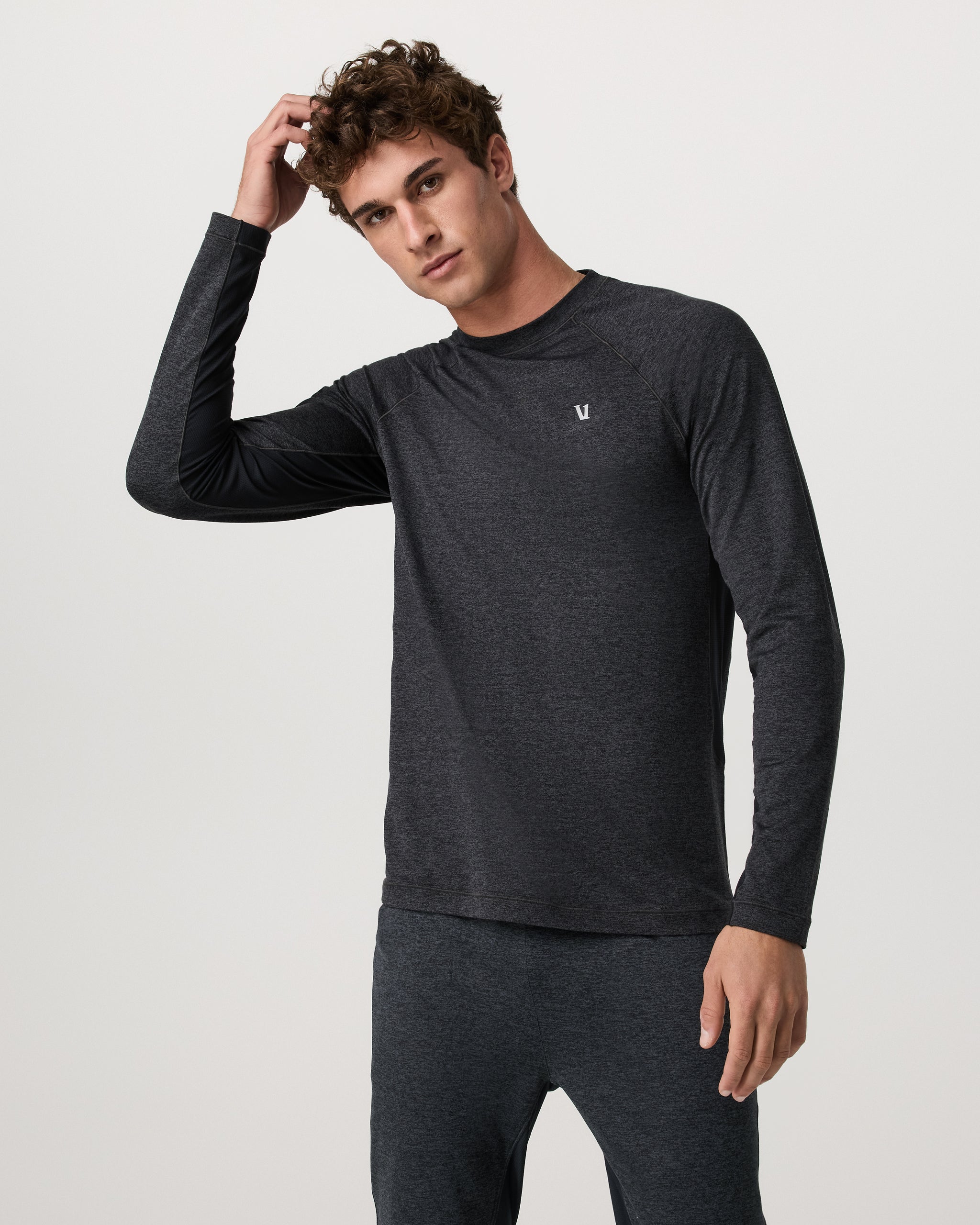 Vuori Long Sleeve Ponto Hybrid Baselayer