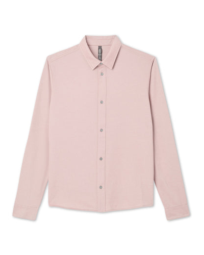 Vuori Long Sleeve Knit Oxford Button Down Classic Fit