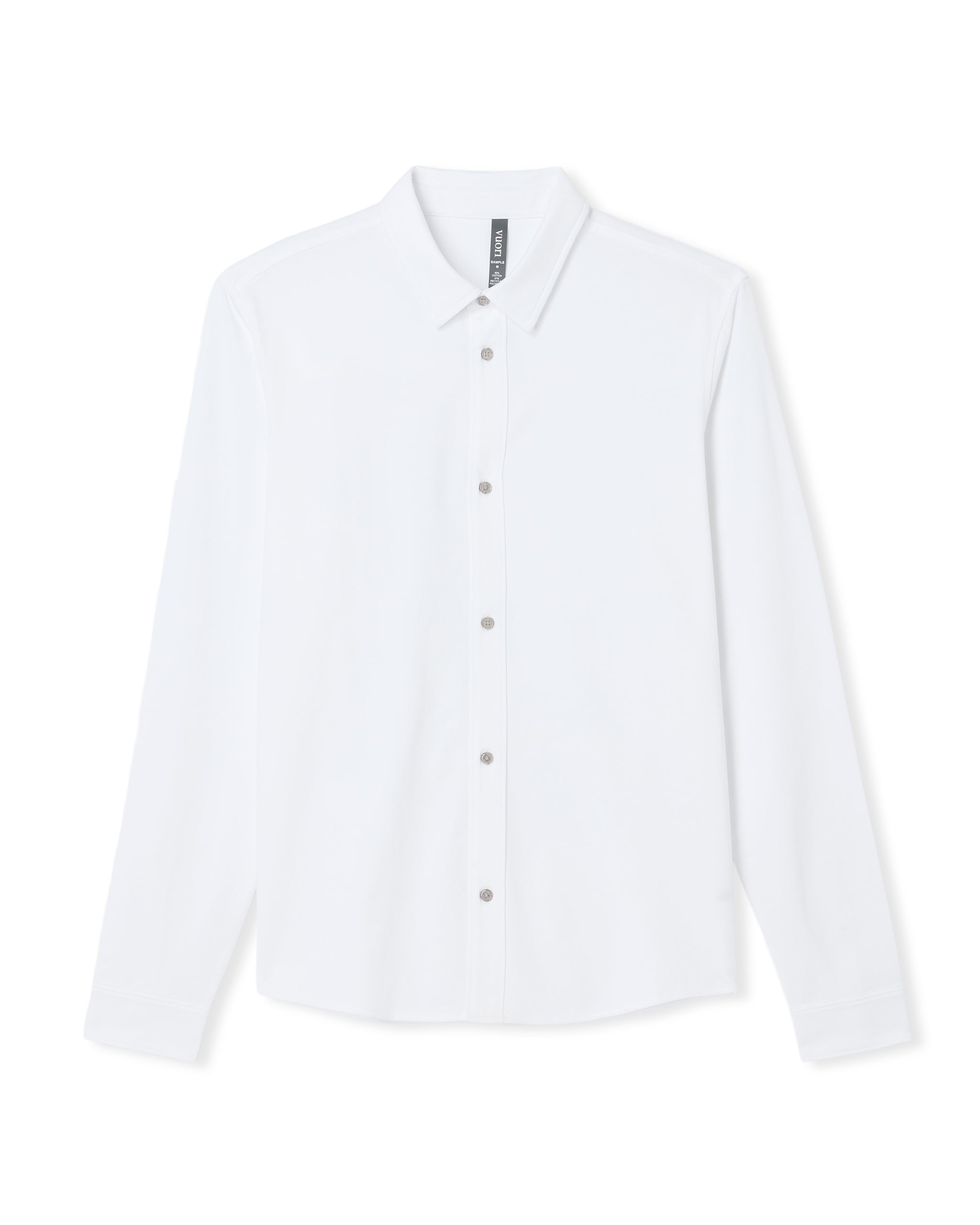Vuori Long Sleeve Knit Oxford Button Down Classic Fit