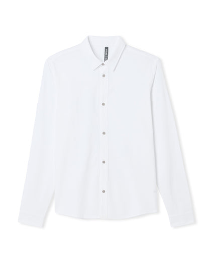 Vuori Long Sleeve Knit Oxford Button Down Classic Fit