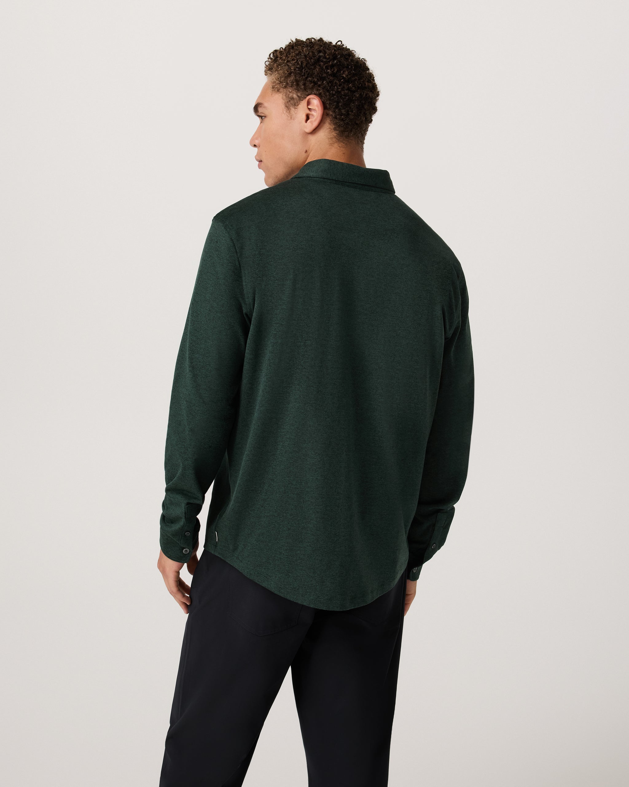Vuori Long Sleeve Ponto Button Down Shirt