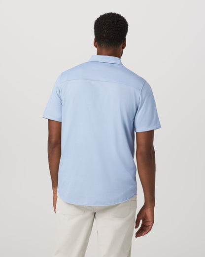 Vuori Short Sleeve Knit Oxford Button Down Classic Fit