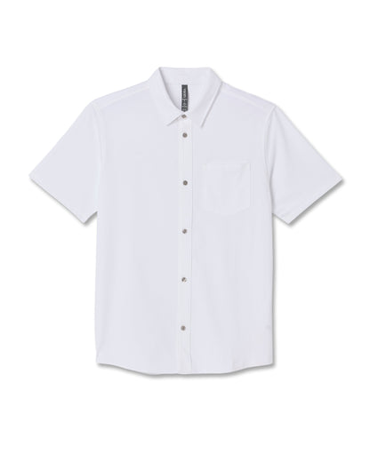 Vuori Short Sleeve Knit Oxford Button Down Classic Fit