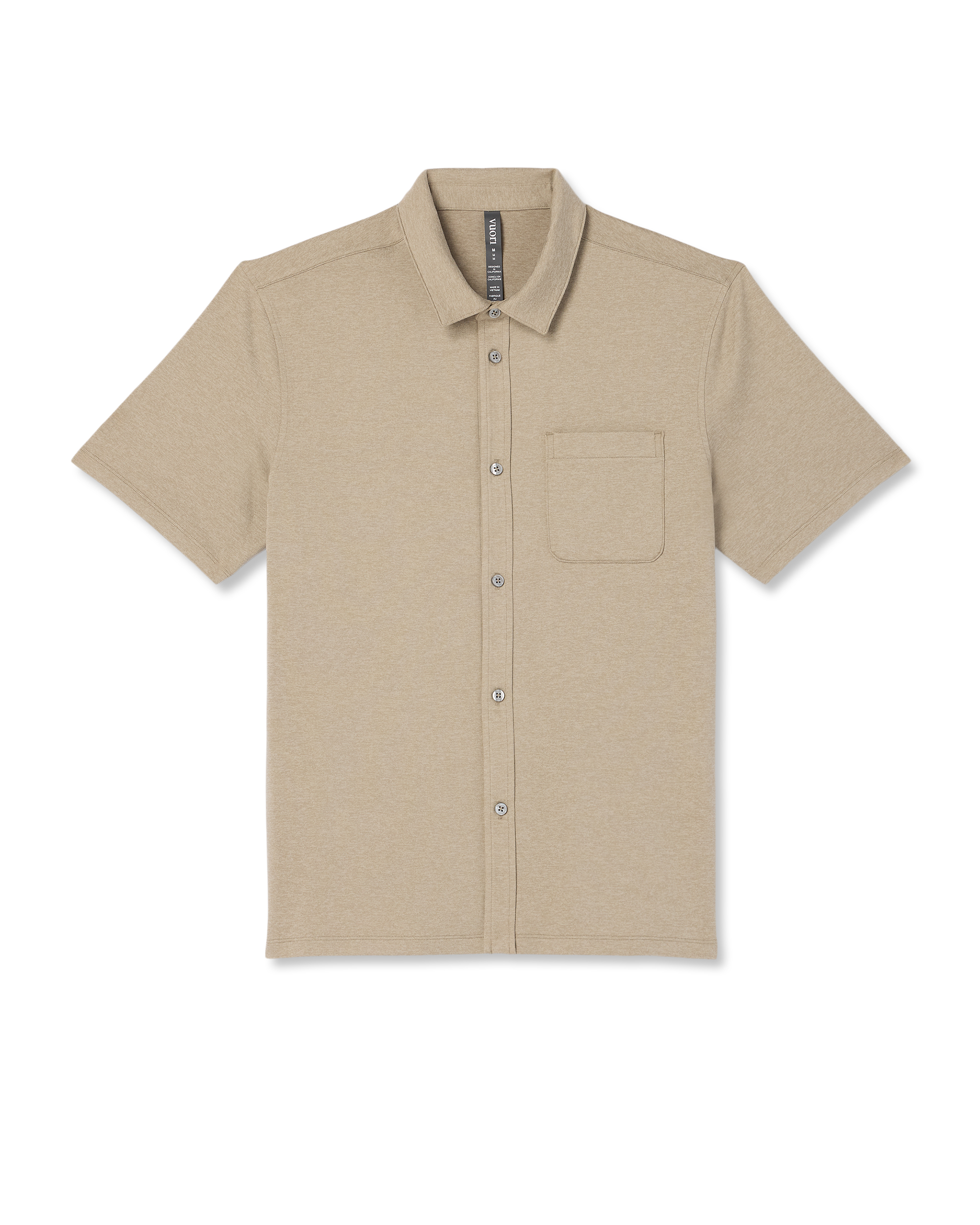 Vuori Short Sleeve Ponto Button Down Shirt