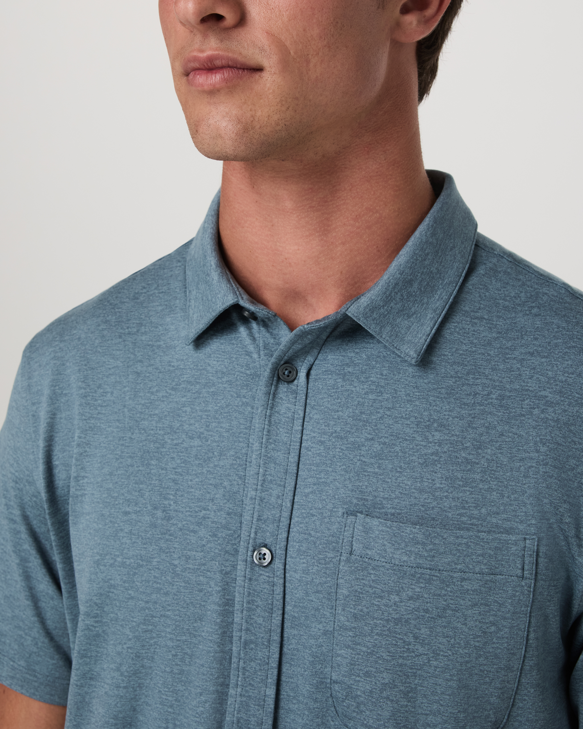 Vuori Short Sleeve Ponto Button Down Shirt