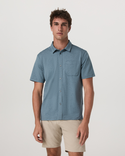 Vuori Short Sleeve Ponto Button Down Shirt