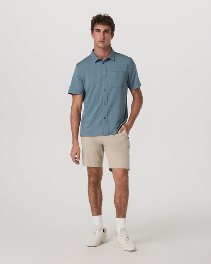 Vuori Short Sleeve Ponto Button Down Shirt