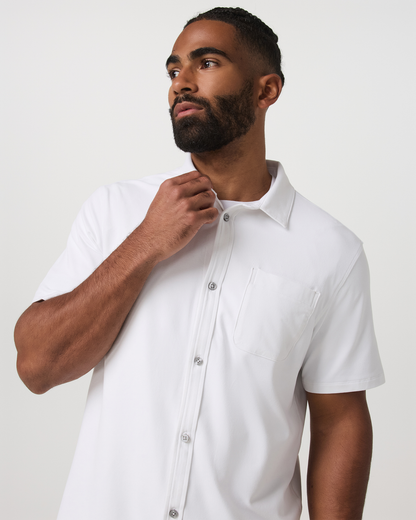 Vuori Short Sleeve Ponto Button Down Shirt