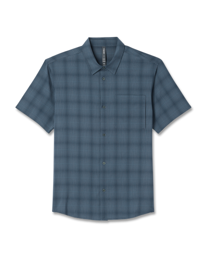 Vuori Short Sleeve Plaid Button Down Shirt