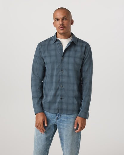 Vuori Long Sleeve Plaid Button Down Shirt