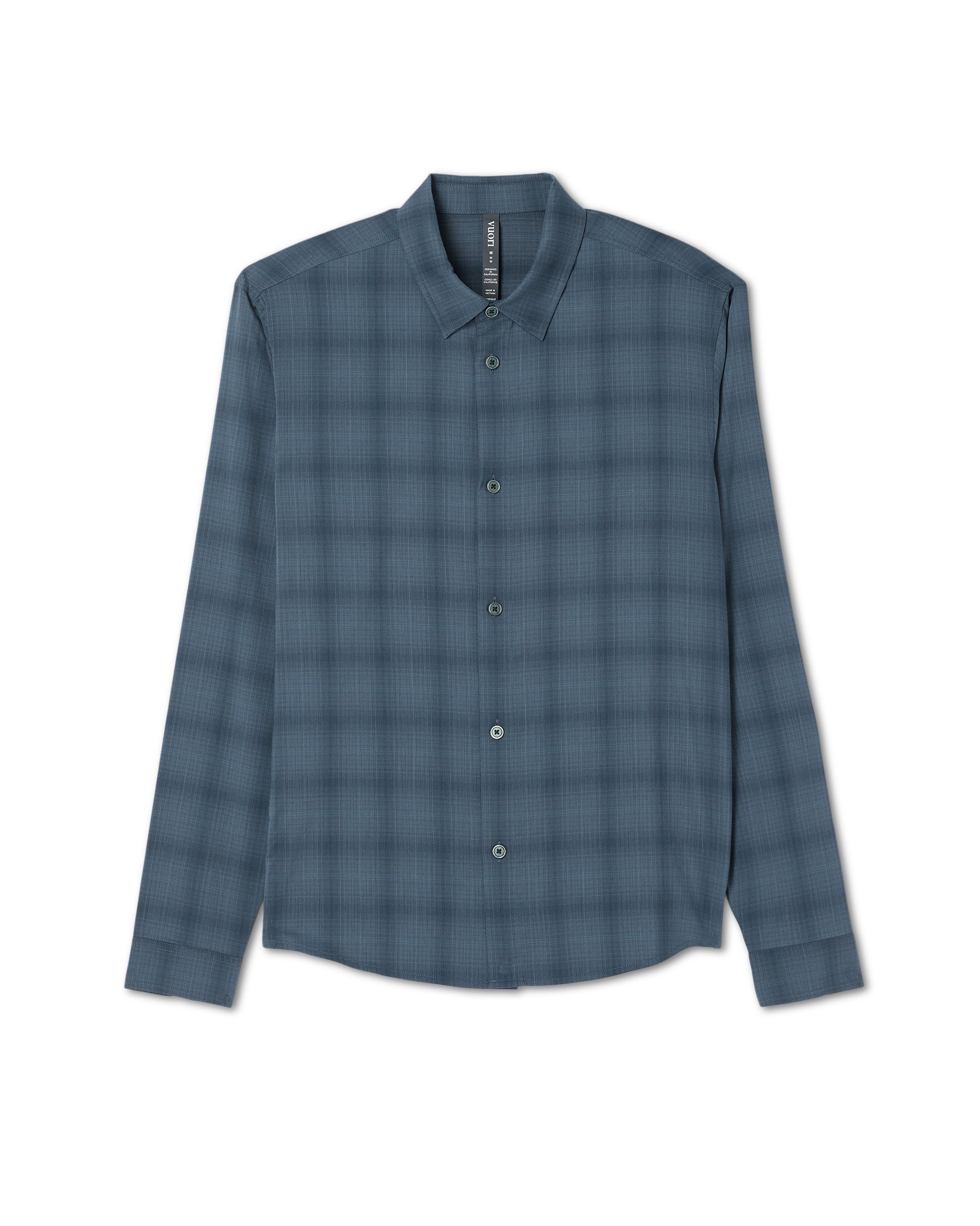 Vuori Long Sleeve Plaid Button Down Shirt