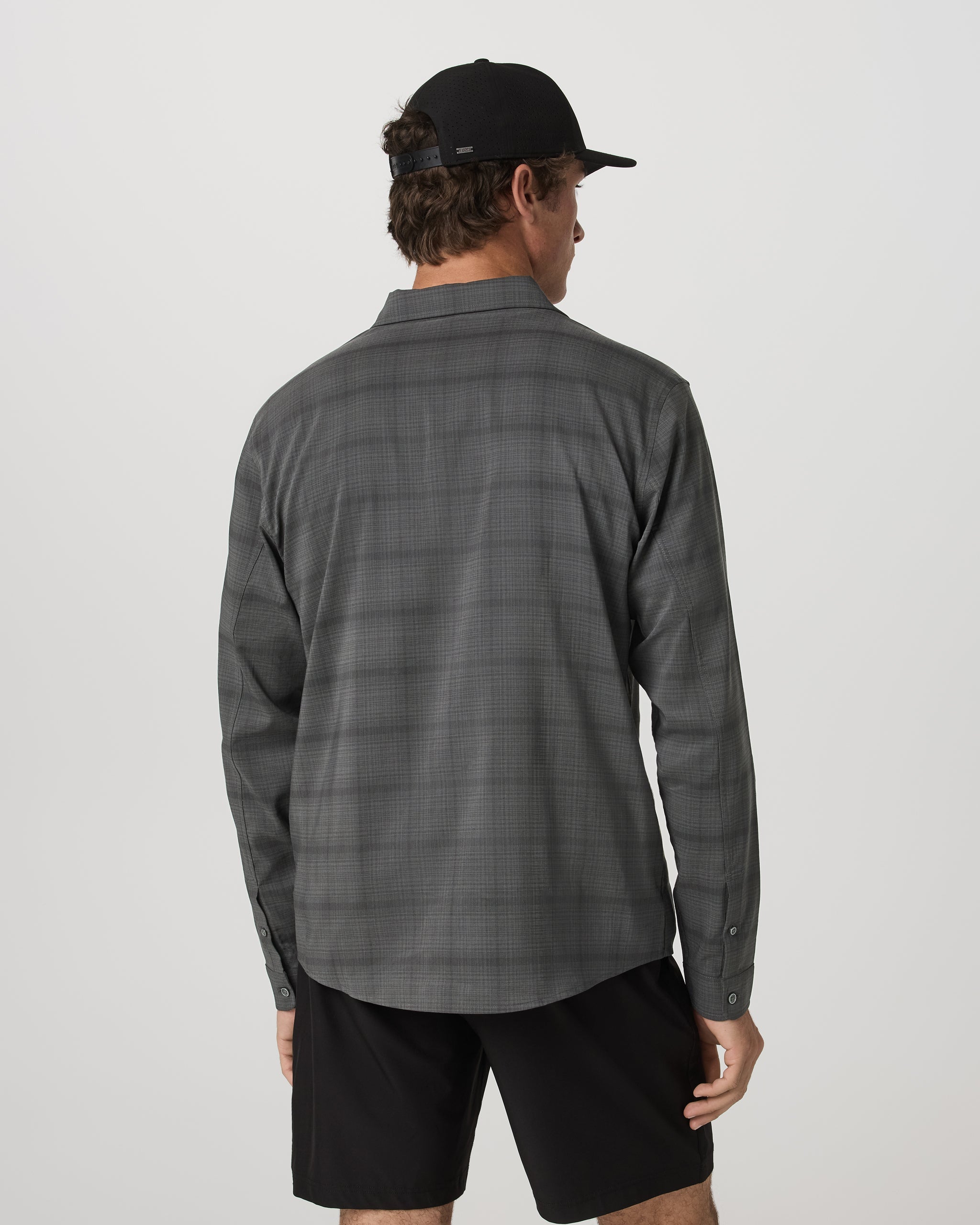 Vuori Long Sleeve Plaid Button Down Shirt